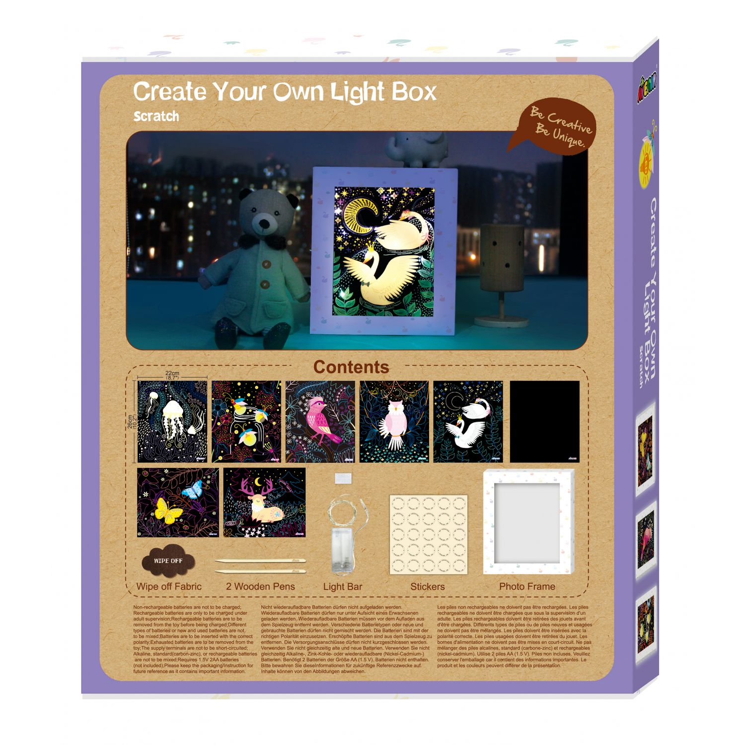 Kit DIY de razuit - Lumina de Veghe pentru camera fotografia produsului View 4 L