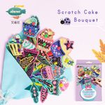 Set creativ de razuit Buchet - Tort fotografia produsului View 4 S