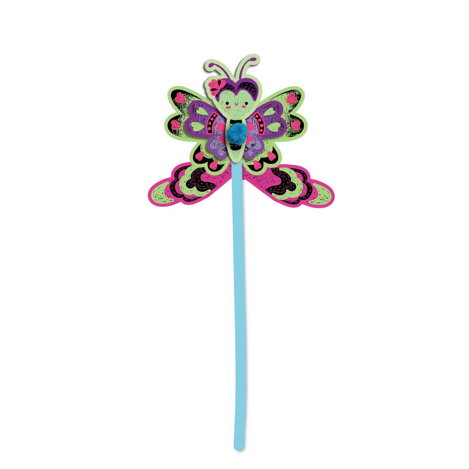 Set creativ de razuit Buchet - Fluture fotografia produsului View 3 L