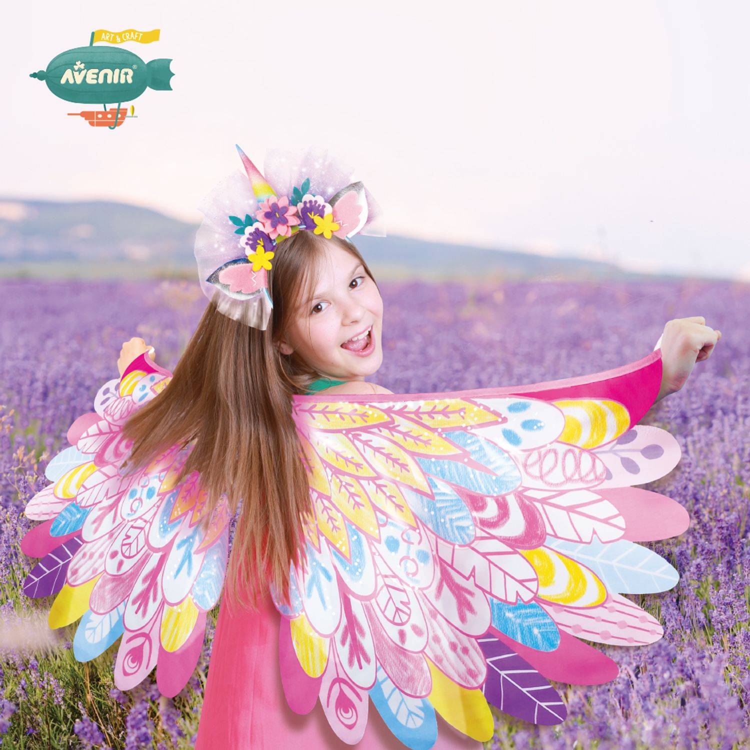 Set DYI de costumat - Unicorn Fantastic fotografia produsului View 4 L