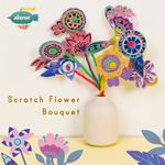 Set creativ de razuit Buchet - Flori fotografia produsului View 3 S