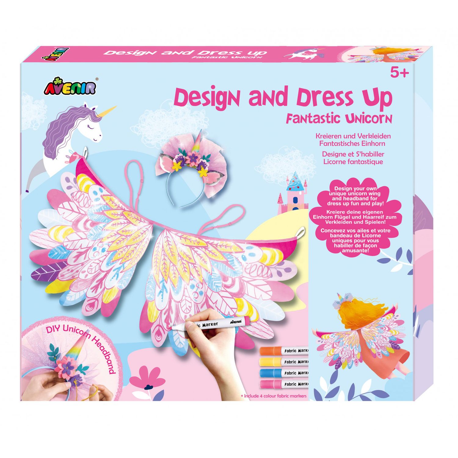Set DYI de costumat - Unicorn Fantastic fotografia produsului