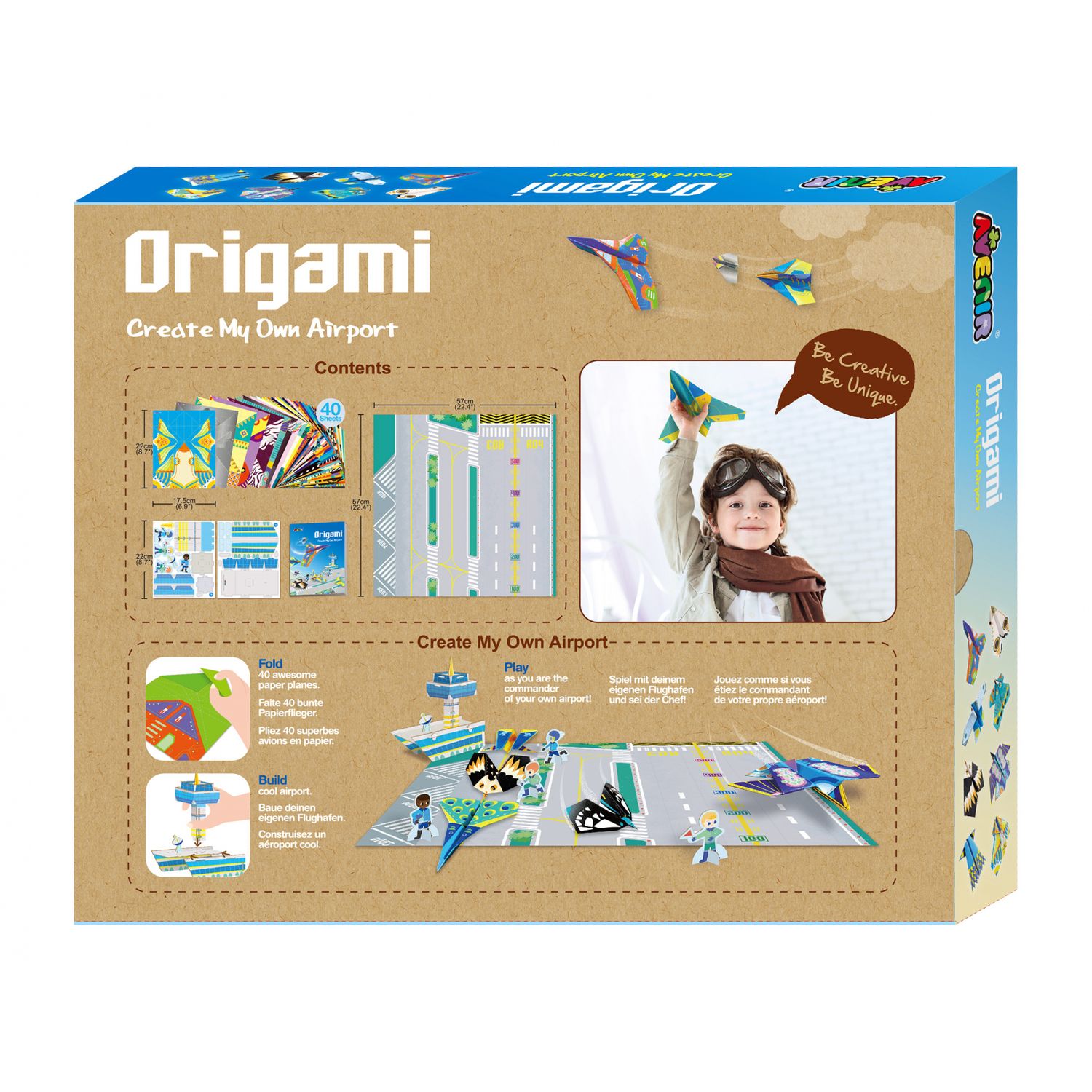 Origami - Aeroport - nivel 3 fotografia produsului View 2 L