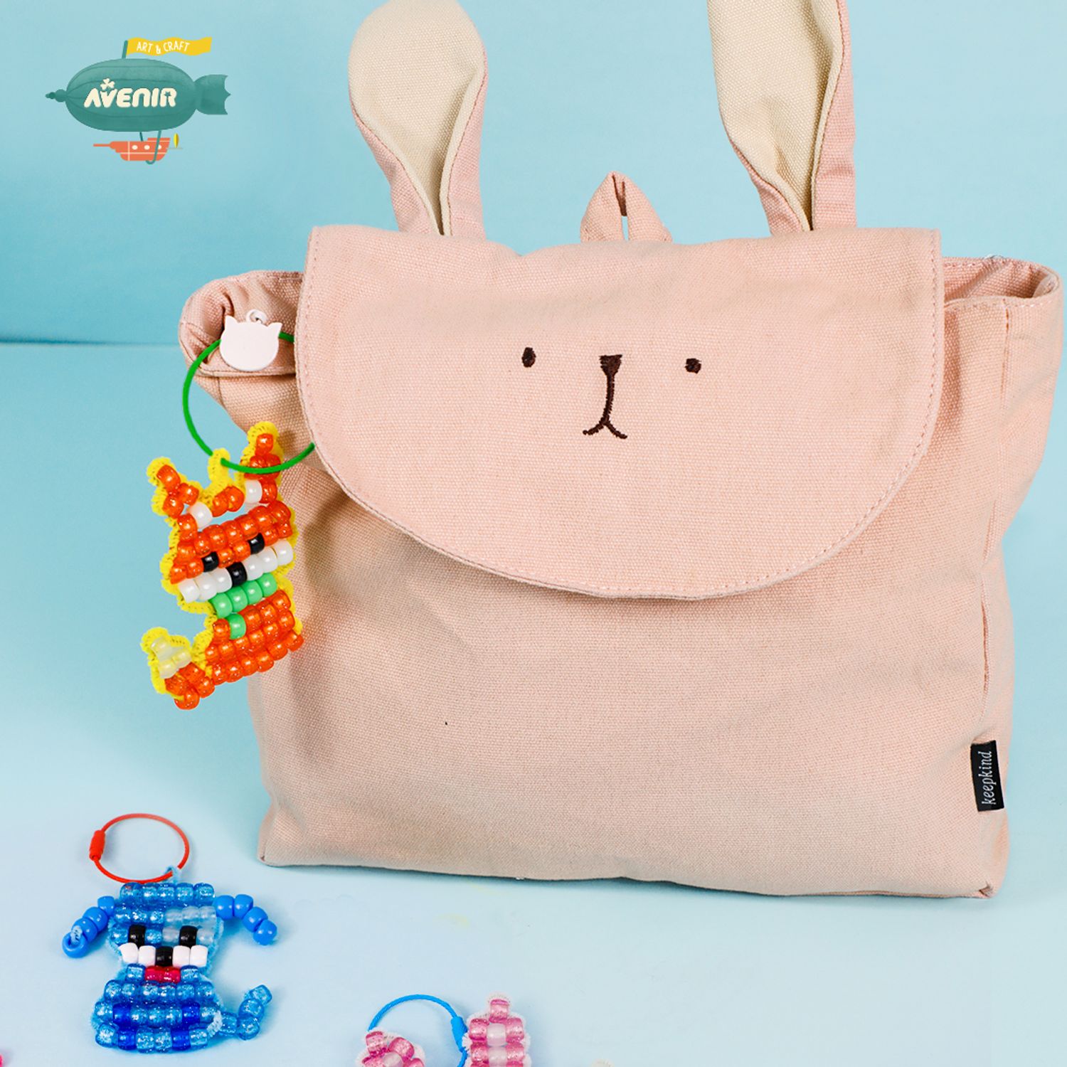 Set creativ cu margele distractive - Pandantiv Catel fotografia produsului View 3 L