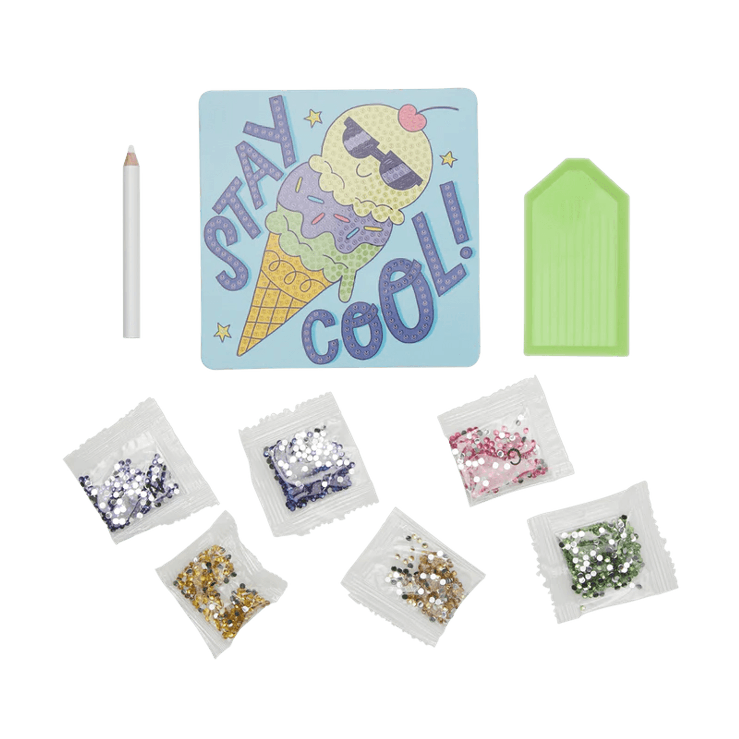 Mini Atelier creativ DIY cu diamante - Cool Icecream fotografia produsului View 2 L