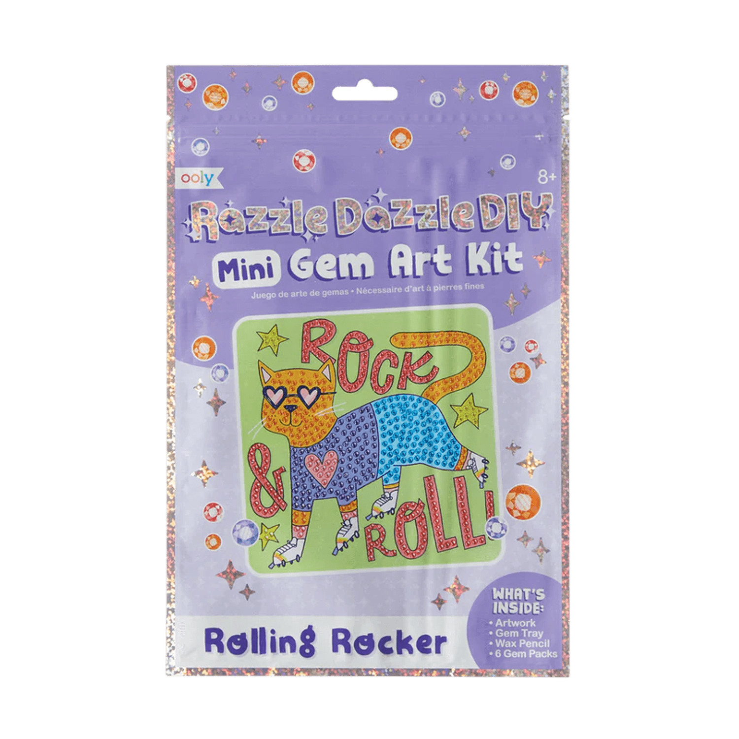 Mini Atelier creativ DIY cu diamante - Rolling Rocker fotografia produsului