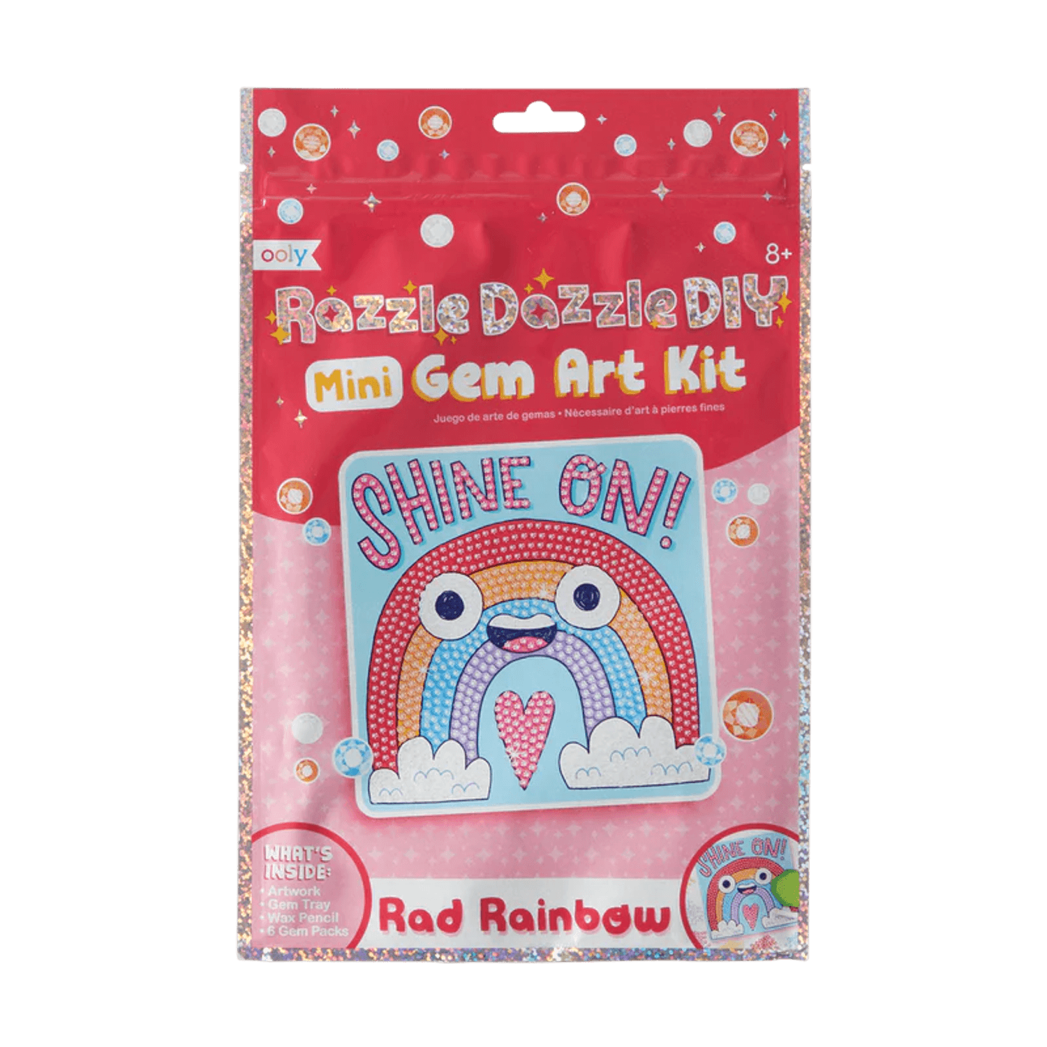 Mini Atelier creativ DIY cu diamante - Rad Rainbow fotografia produsului