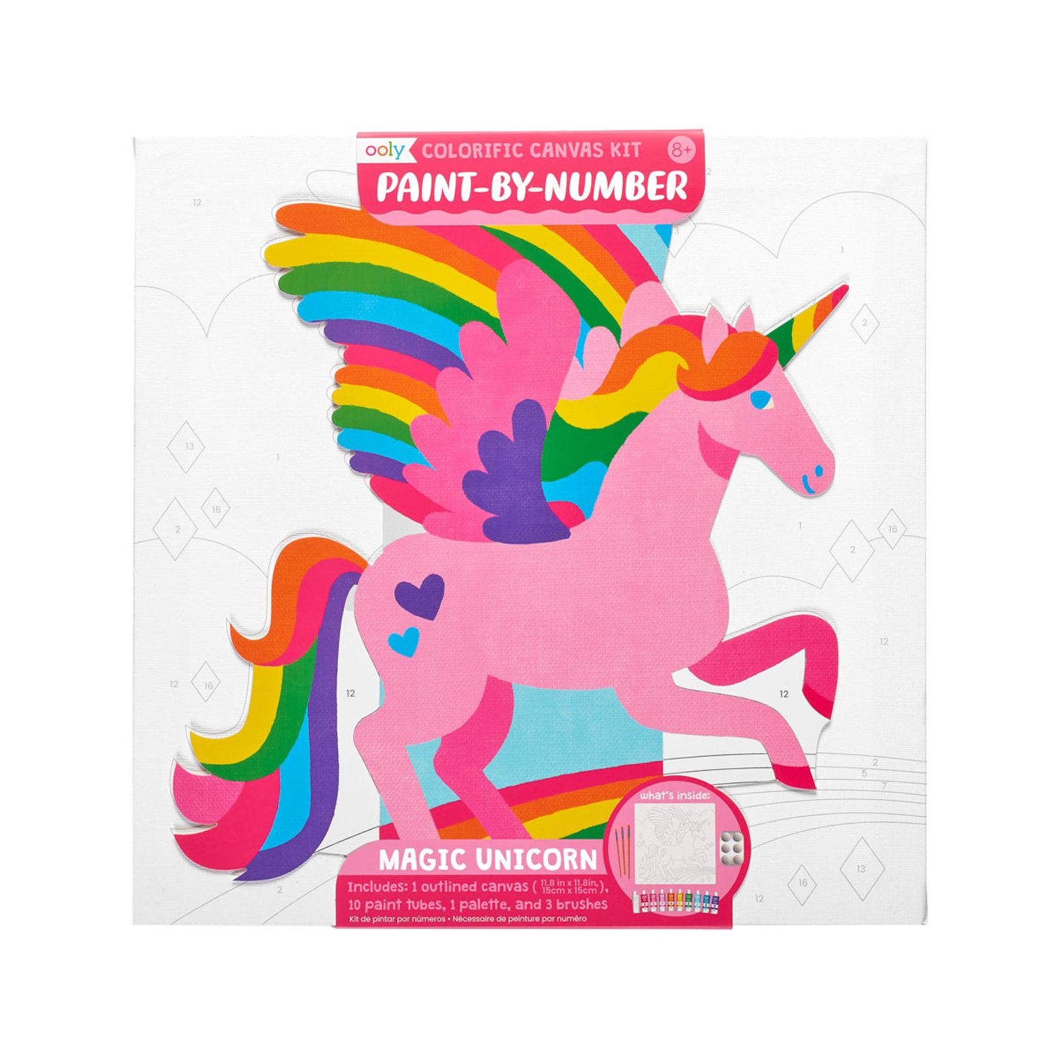 Set creativ Picteaza pe numere - Magic Unicorn fotografia produsului