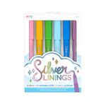 Carioci cu contur argintiu - Silver Linings - Set de 6 fotografia produsului