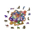 Puzzle din lemn, Jungla, 155 piese fotografia produsului View 3 S