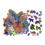 Puzzle din lemn, Jungla, 155 piese fotografia produsului View 4 S