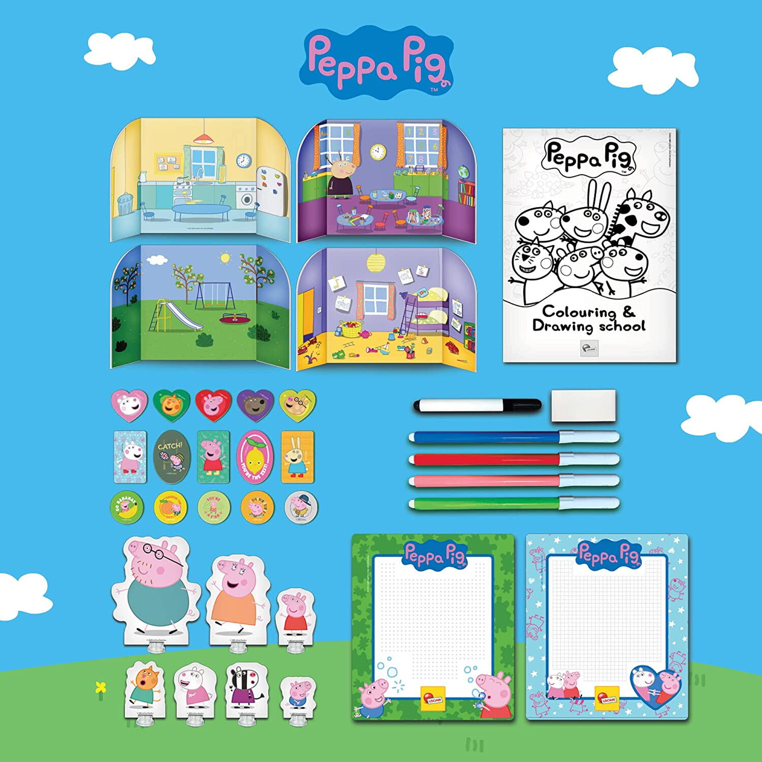 Kit creatie cu ghiozdanel - Peppa Pig fotografia produsului View 3 L