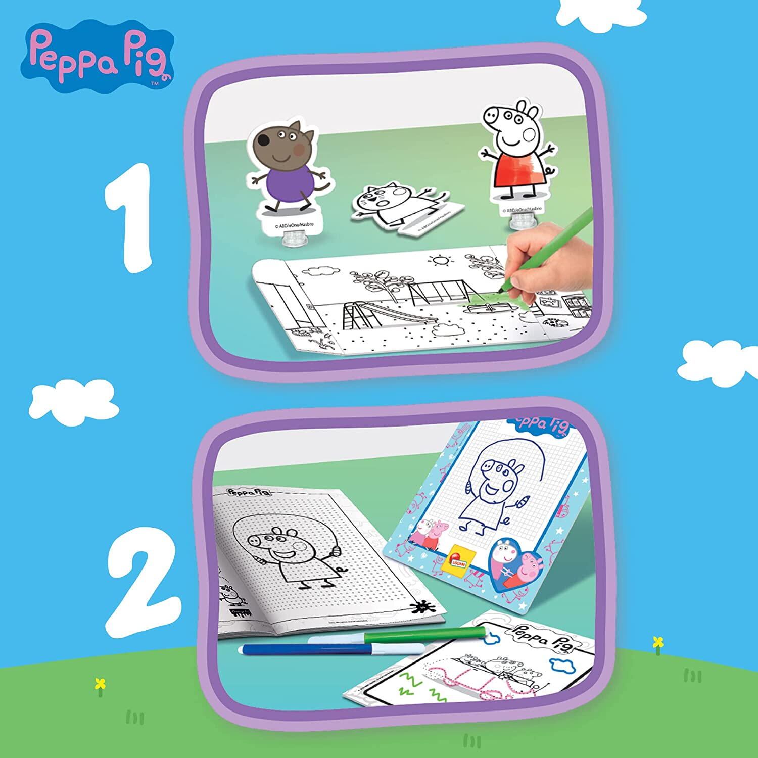 Kit creatie cu ghiozdanel - Peppa Pig fotografia produsului View 4 L