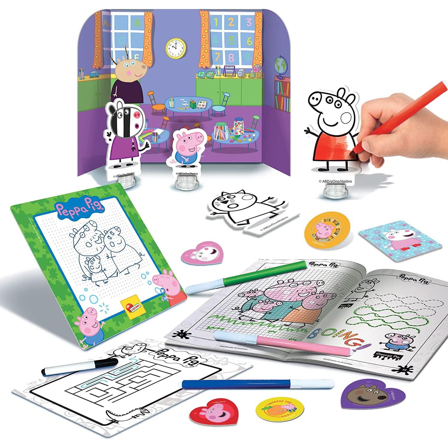 Kit creatie cu ghiozdanel - Peppa Pig fotografia produsului View 2 L