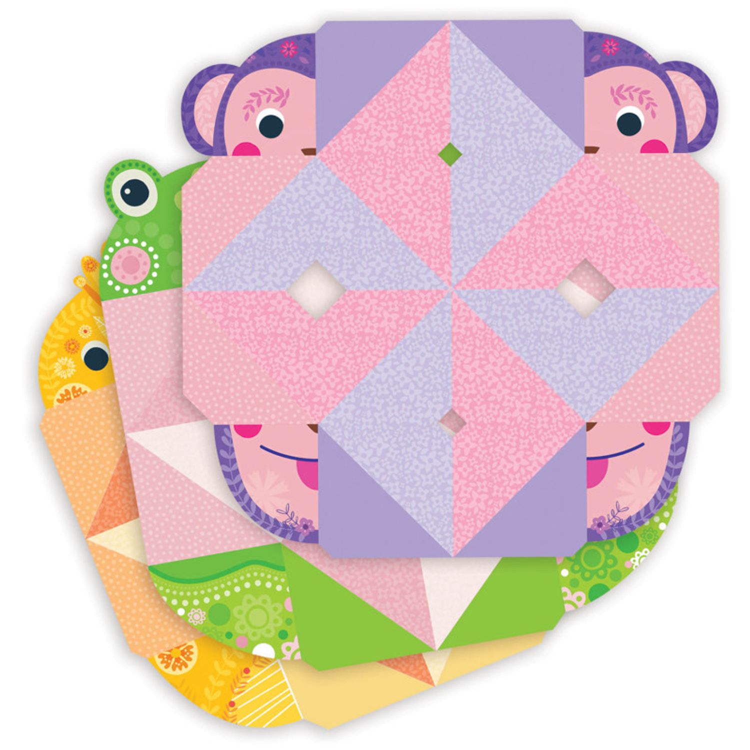Set creativ origami, Animale din hartie fotografia produsului View 2 L