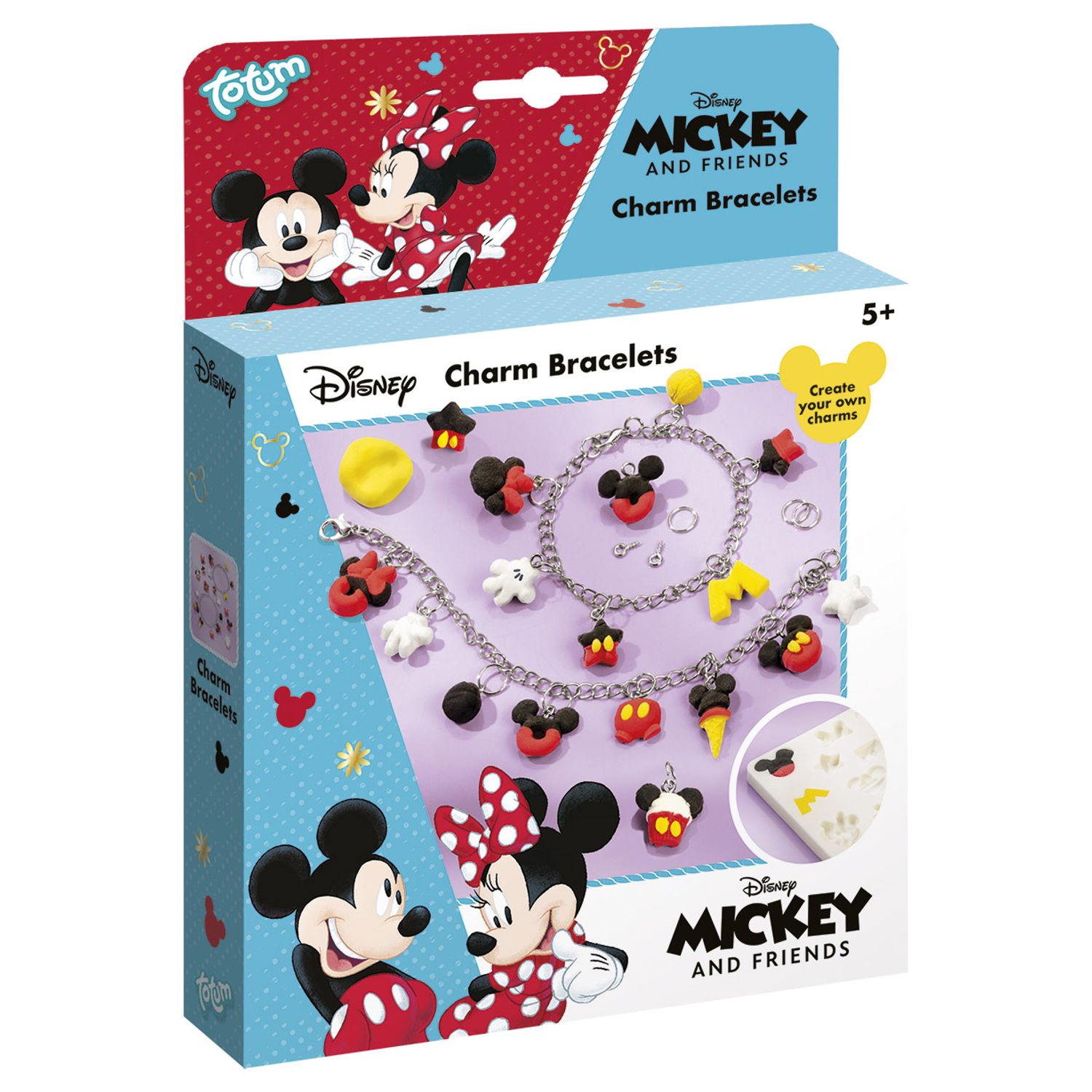 Set creativ DIY Bratari cu pandantive Disney Mickey si prietenii fotografia produsului
