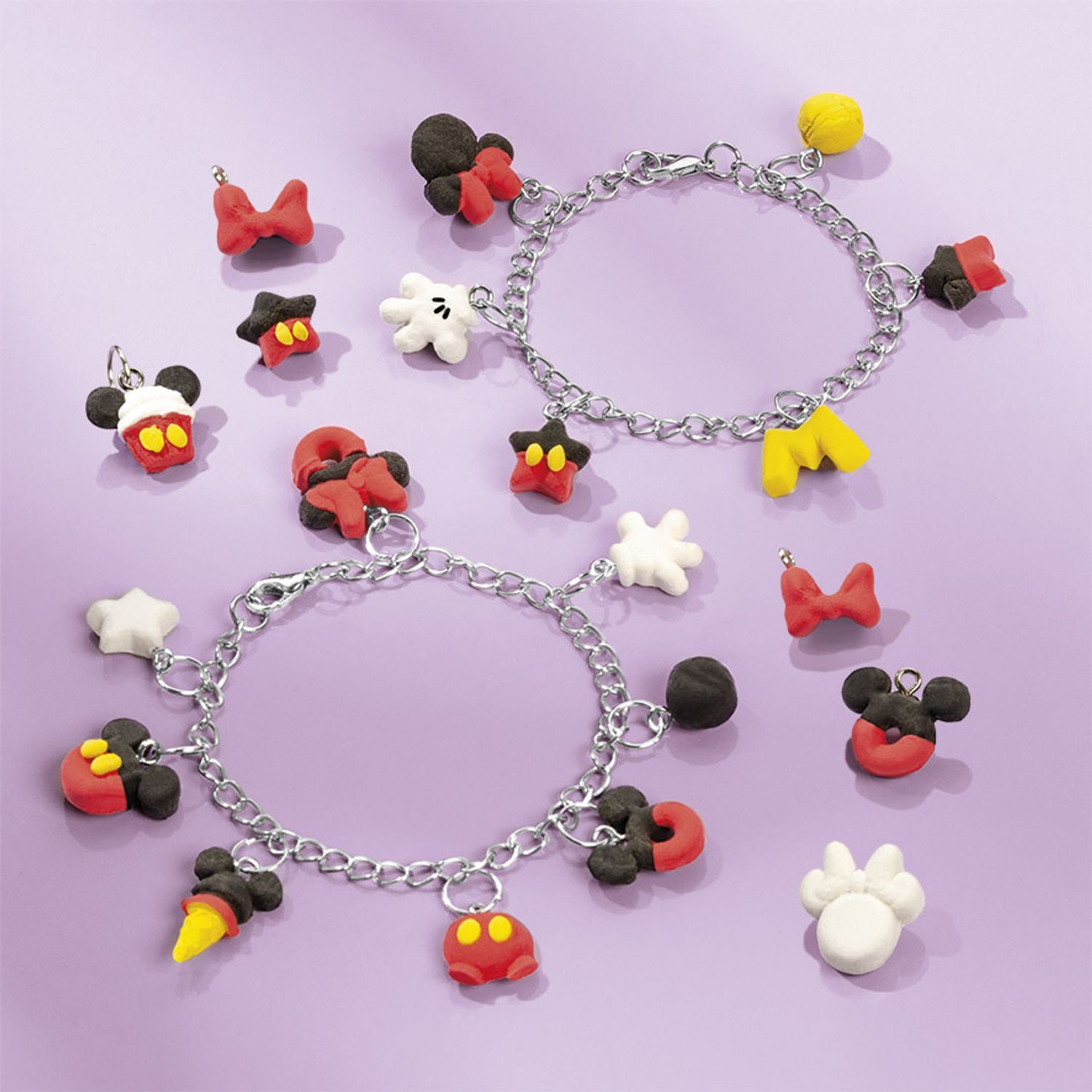 Set creativ DIY Bratari cu pandantive Disney Mickey si prietenii fotografia produsului View 3 L