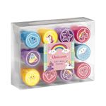 Set 12 stampile cu unicorni cu tus propriu fotografia produsului