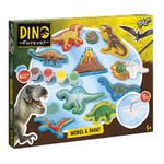 Set creativ DIY Modeleaza si picteaza dinozauri fotografia produsului