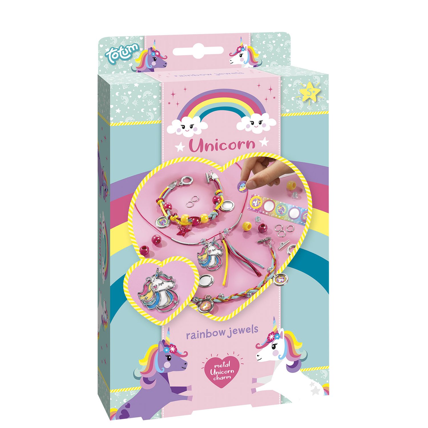 Set creativ DIY Bijuterii cu unicorni fotografia produsului