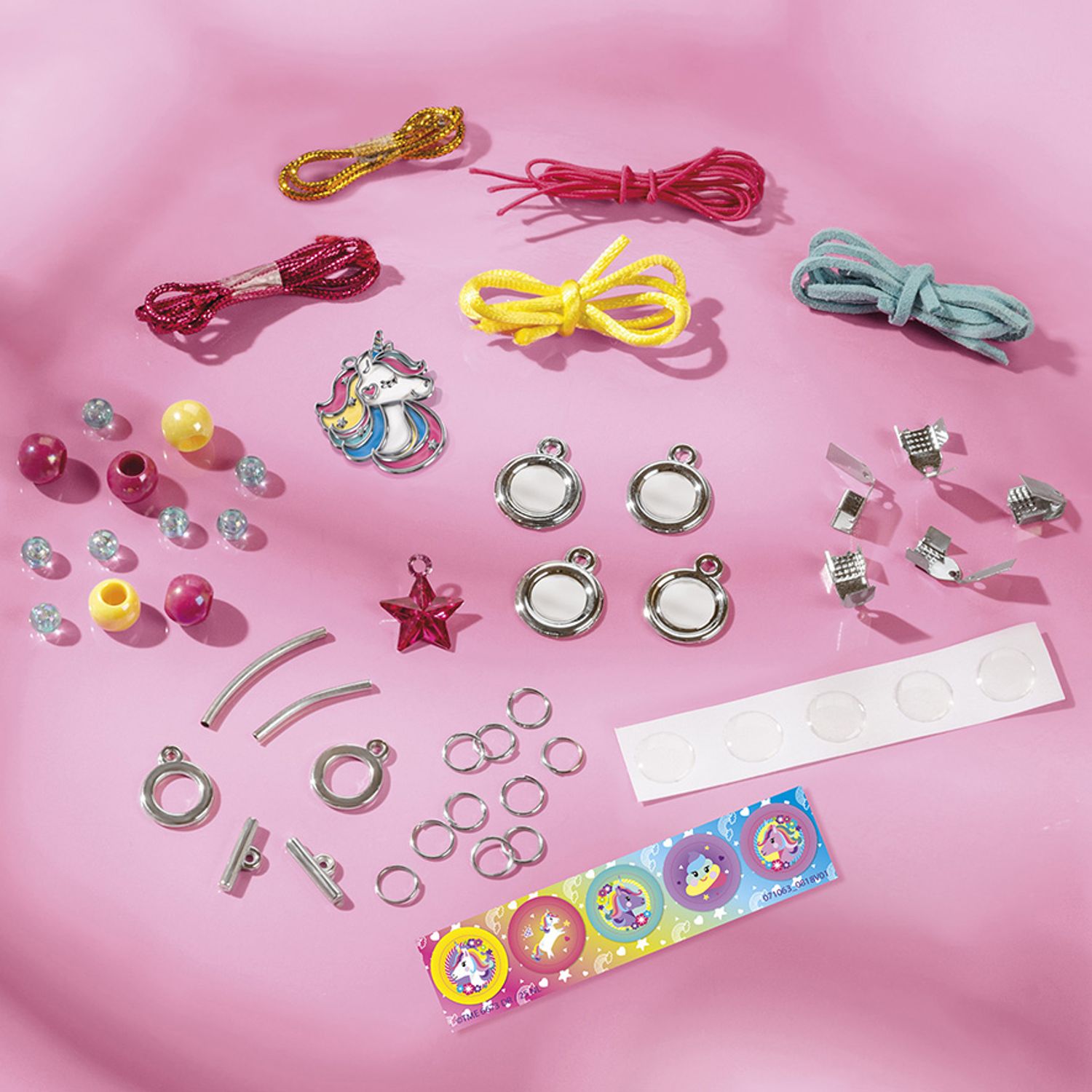 Set creativ DIY Bijuterii cu unicorni fotografia produsului View 3 L