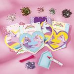 Set creativ DIY cu diamante - unicorni cu slipici fotografia produsului View 4 S