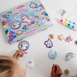 Set creativ DIY Modeleaza si picteaza unicorni fotografia produsului View 3 S