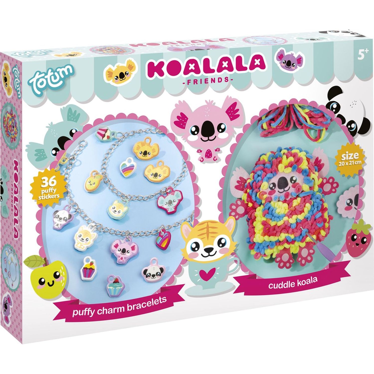 Set creativ 2 in 1 Koala - bratari si pernuta in forma de urs Koala fotografia produsului
