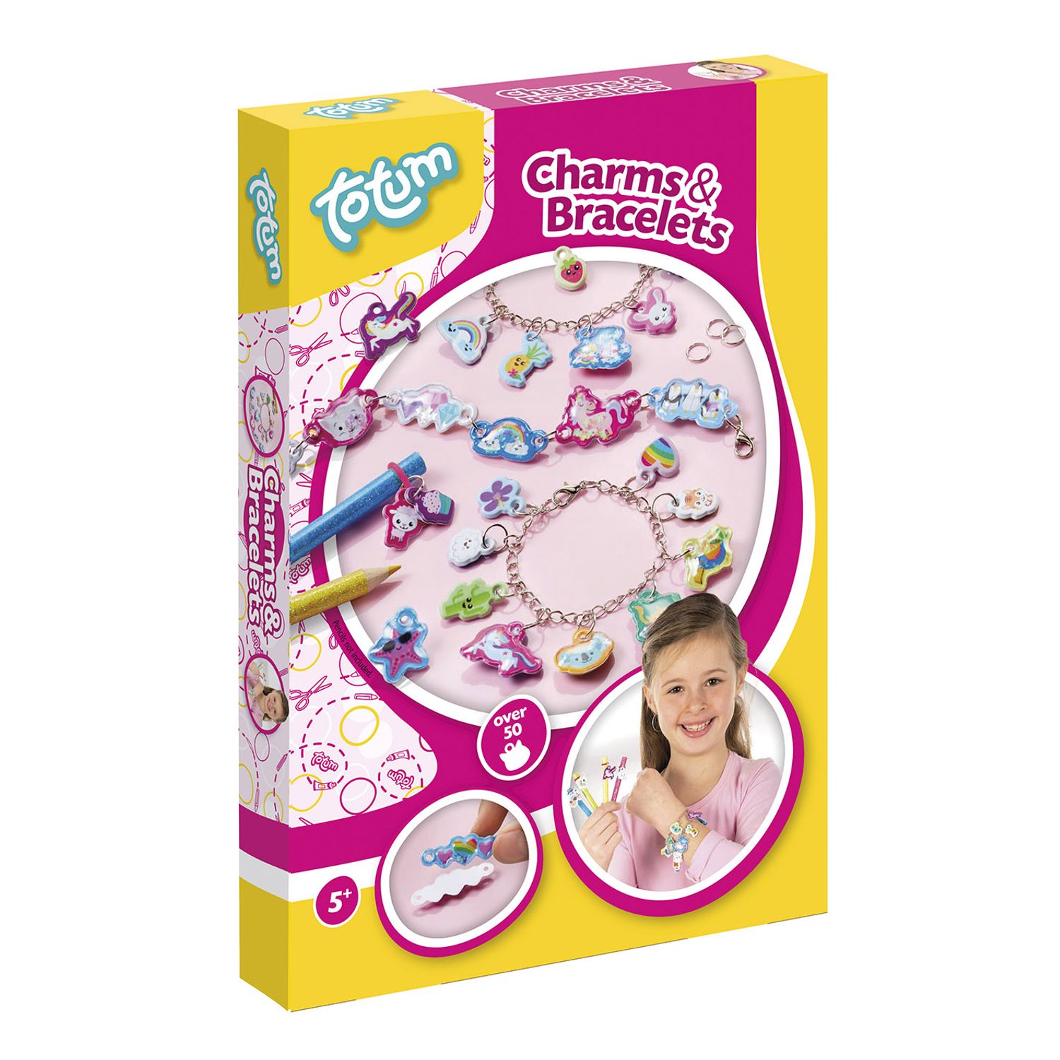 Set creativ DIY Bratari cu pandantive fotografia produsului