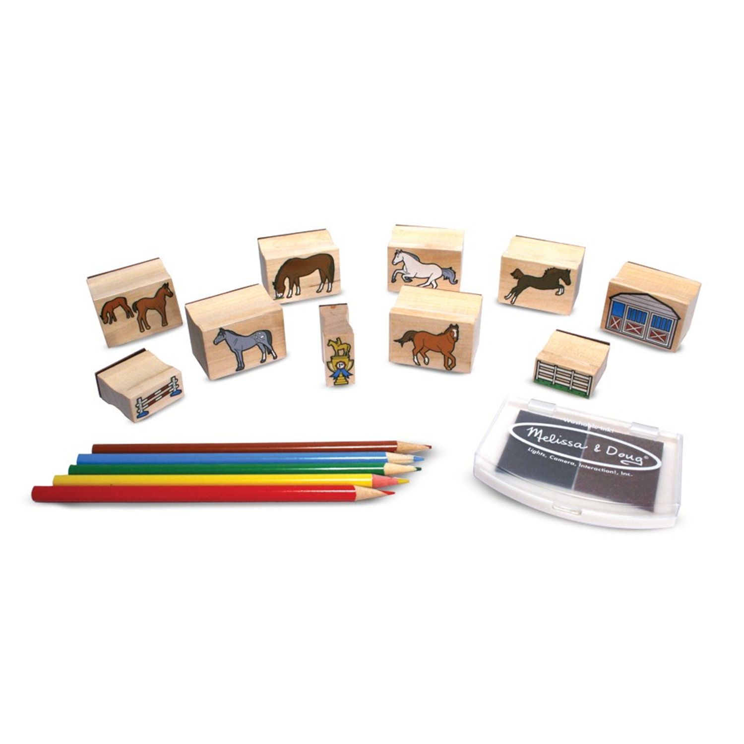 Set de stampile Caluti Melissa and Doug fotografia produsului