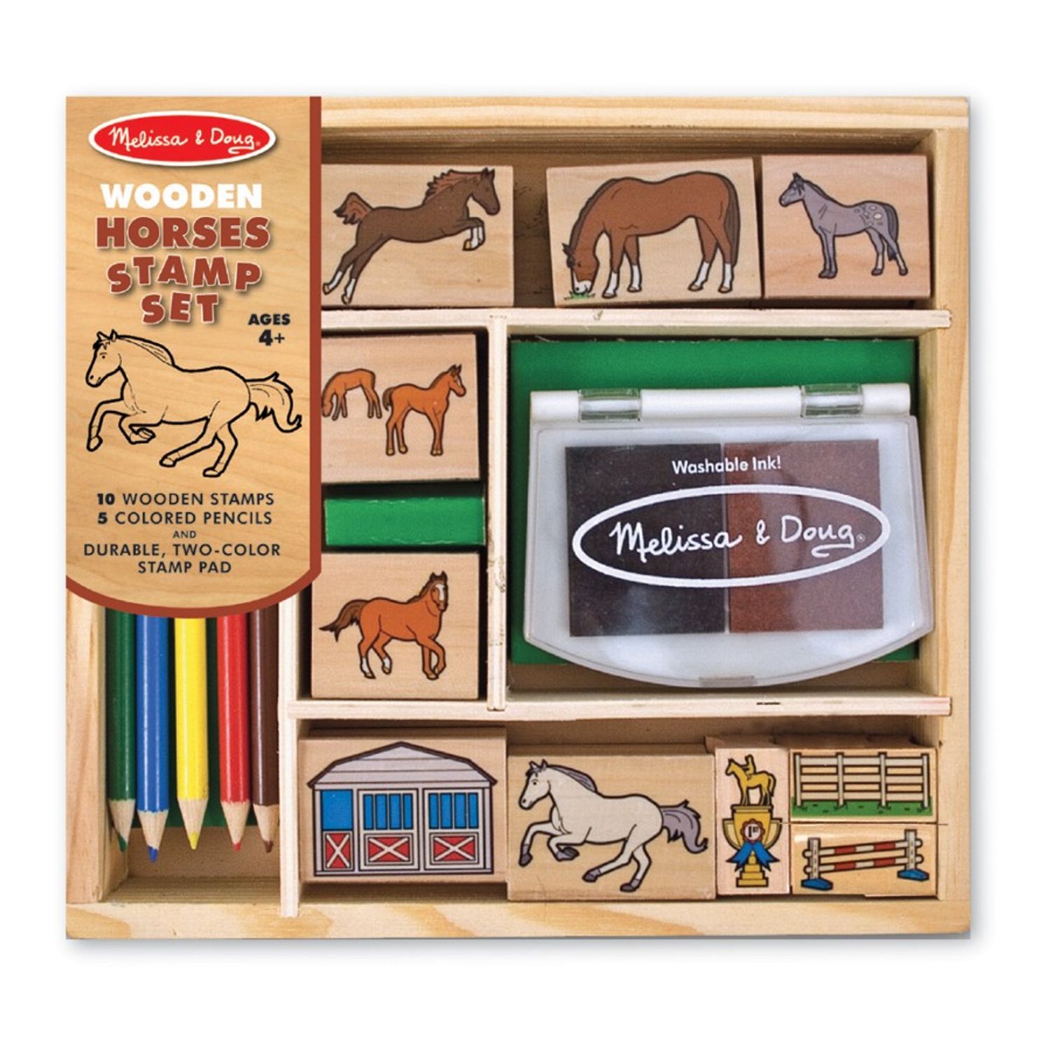 Set de stampile Caluti Melissa and Doug fotografia produsului View 2 L