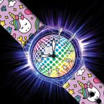 Ceas pentru copii, cu leduri, Glow, Printesa Unicorn fotografia produsului View 2 S