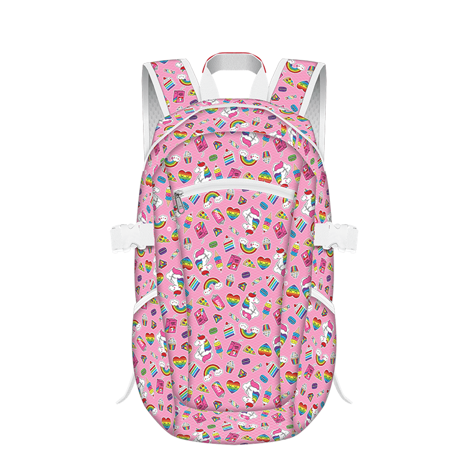 Rucsac pentru copii pliabil design unicorni fotografia produsului View 2 L
