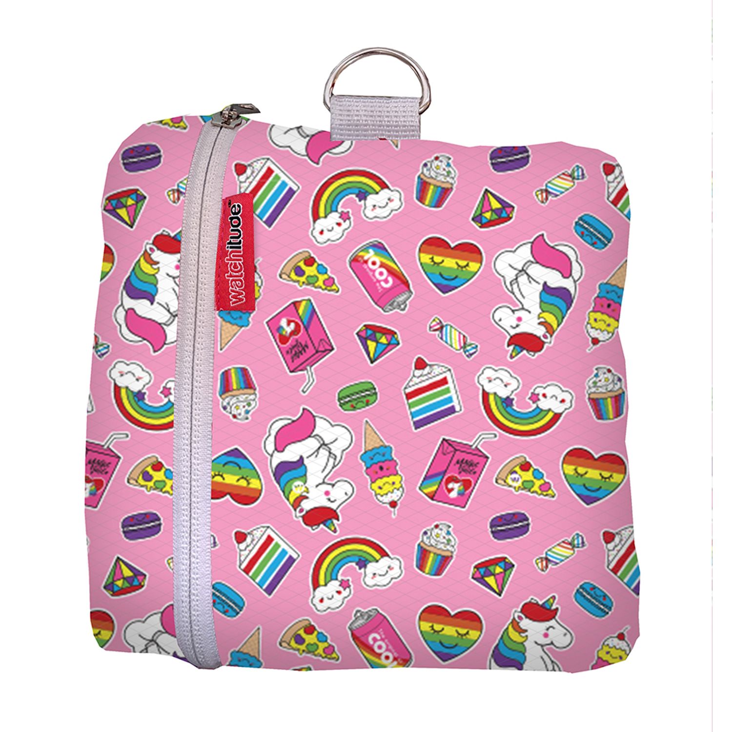 Rucsac pentru copii pliabil design unicorni fotografia produsului