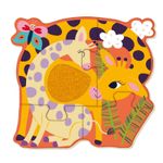 Puzzle tactil din lemn - Jungla fotografia produsului View 2 S