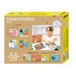 Puzzle tactil din lemn - Ferma fotografia produsului View 3 S