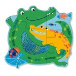 Puzzle tactil din lemn - Jungla fotografia produsului View 5 S