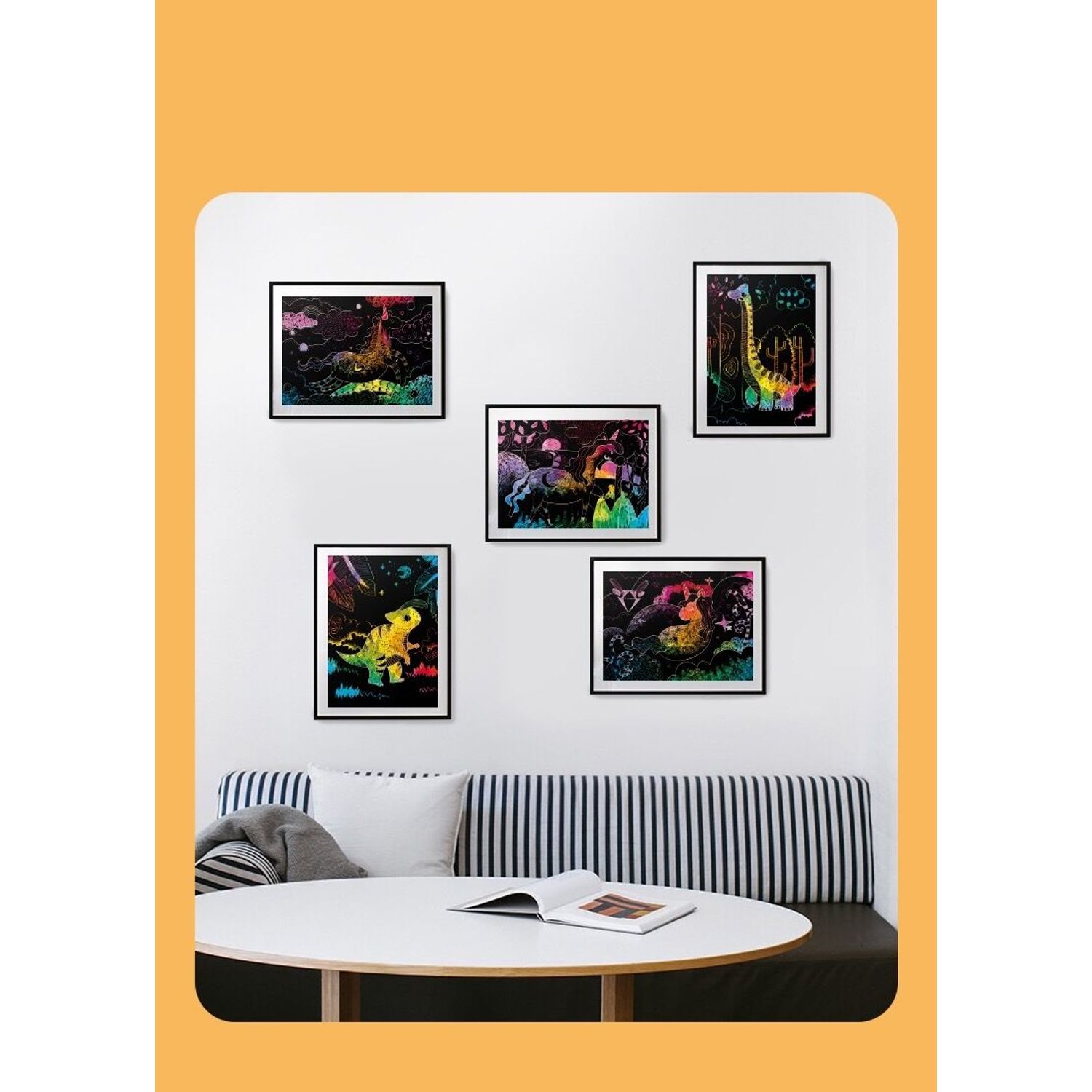 Mini set de razuit - Unicorni fotografia produsului View 4 L