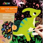 Set de razuit Scratch Junior - Prietenii mei dinozauri fotografia produsului