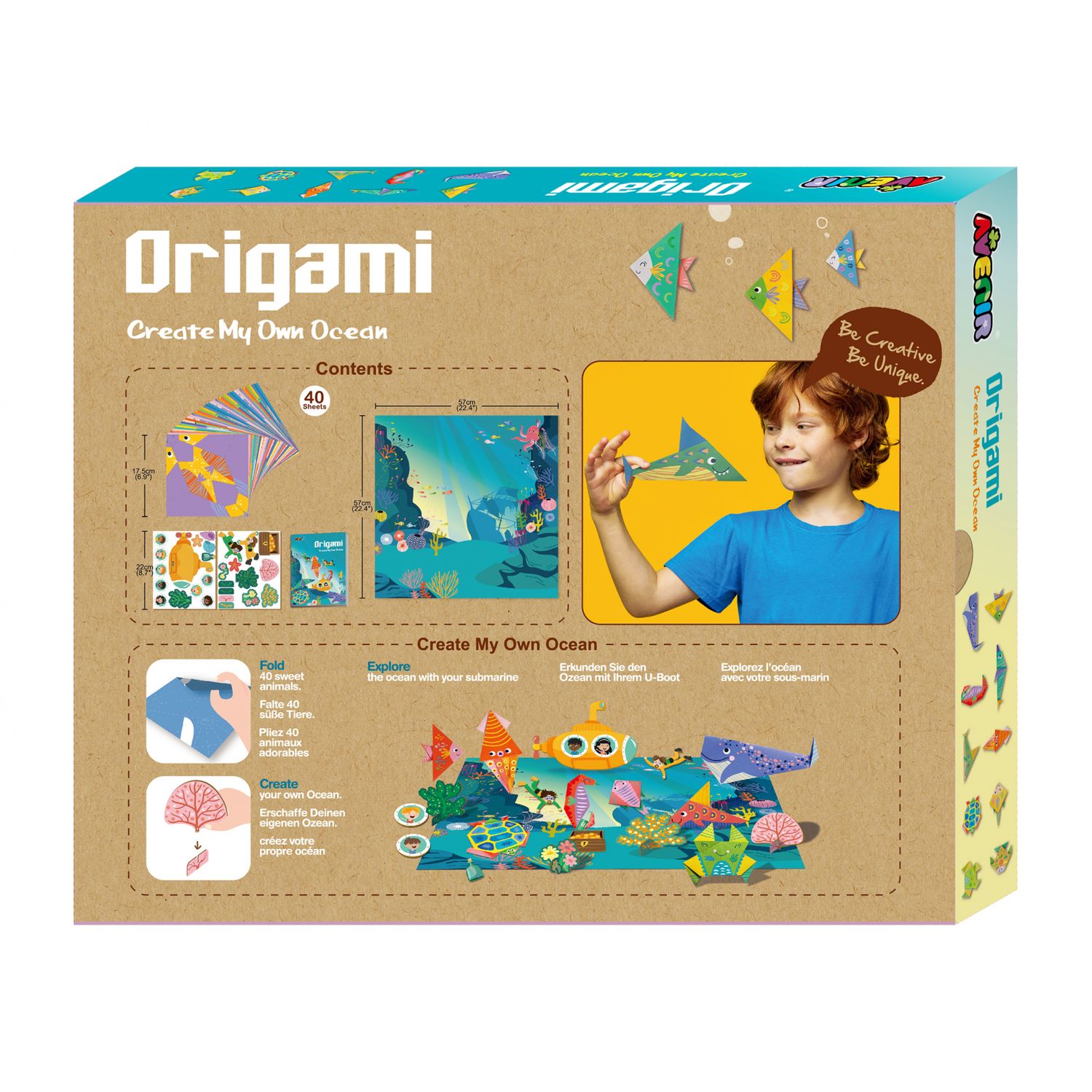 Origami - Ocean - nivel 1 fotografia produsului View 5 L