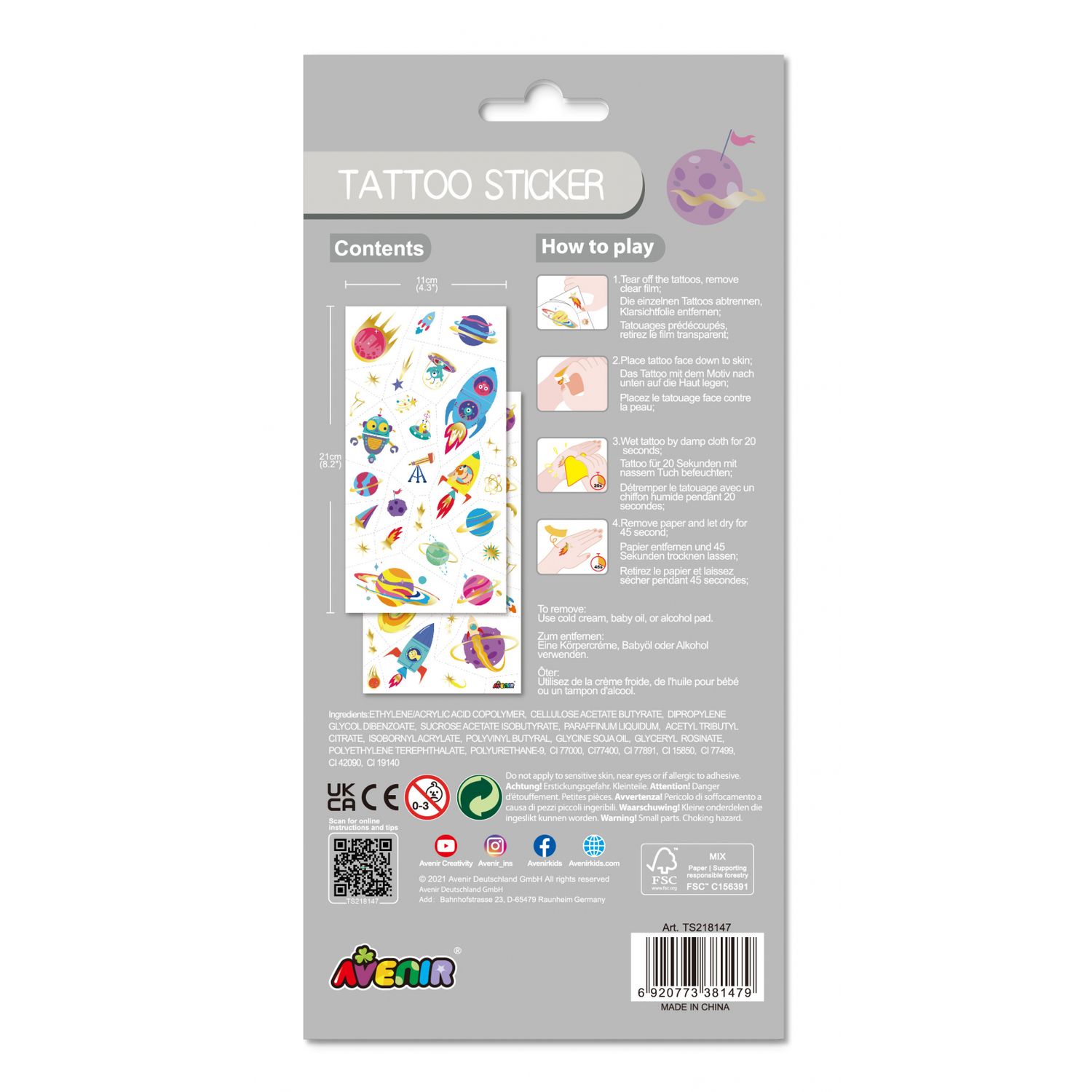 Tatuaje Spatiu fotografia produsului View 5 L