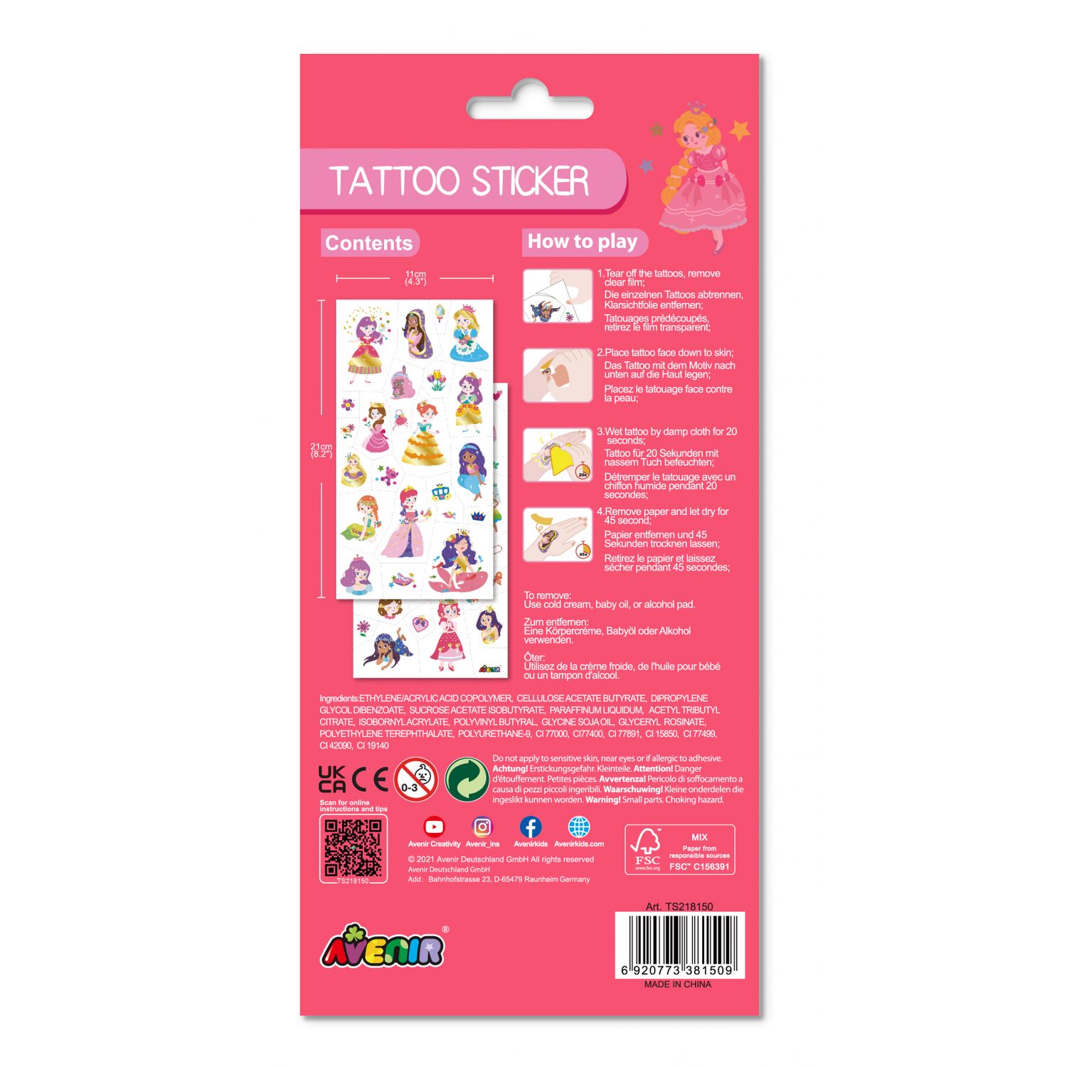 Tatuaje Printesa fotografia produsului View 5 L