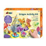 Kit de activitati cu creioane colorate - La picnic fotografia produsului