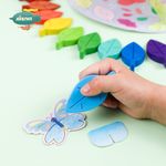 Kit de activitati cu creioane colorate - La picnic fotografia produsului View 6 S