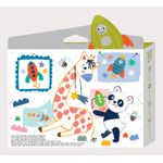 Creioane cerate interconectabile Block Crayons - Racheta, Haku Yoka fotografia produsului View 4 S