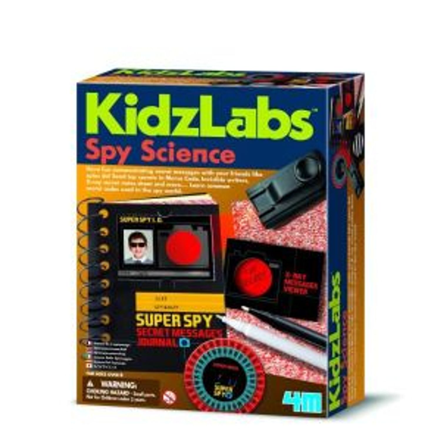 Set educativ STEM - Stiinta Spionului, KidzLabs fotografia produsului