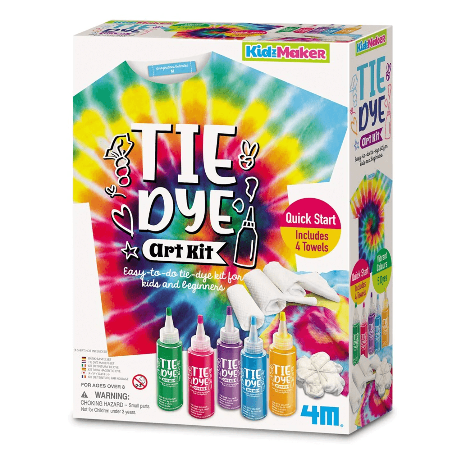 Set creativ - colorare textile Tie Dye Art fotografia produsului
