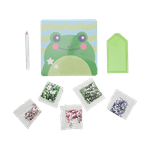 Mini Atelier creativ DIY cu diamante - Funny Frog fotografia produsului View 2 S