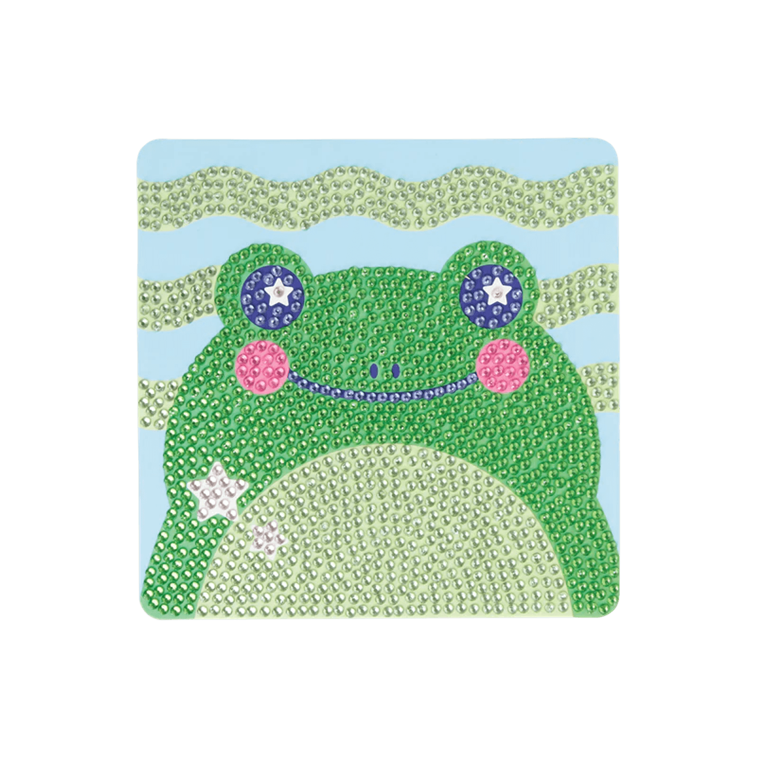 Mini Atelier creativ DIY cu diamante - Funny Frog fotografia produsului View 3 L