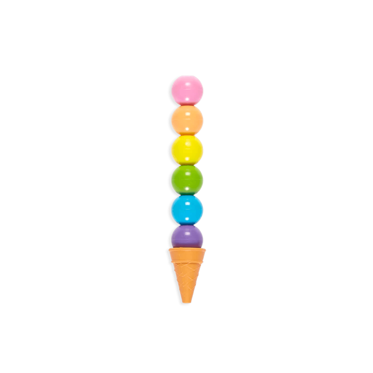 Creioane intercalate si radiera parfumata Rainbow Scoops fotografia produsului View 5 L